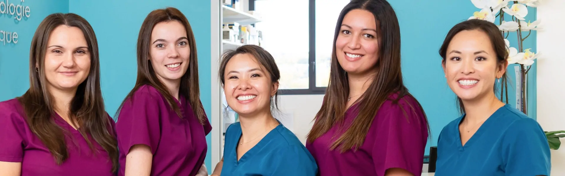 Equipe dentistes cabinet dentaire Claude Monet Croissy